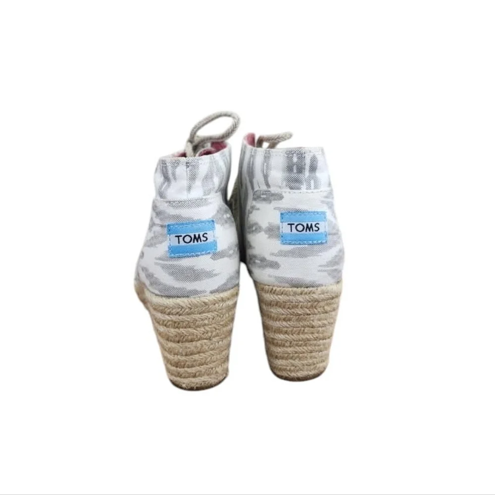 Toms‎ Ikat Desert Wedge Espadrille Bootie (8.5)